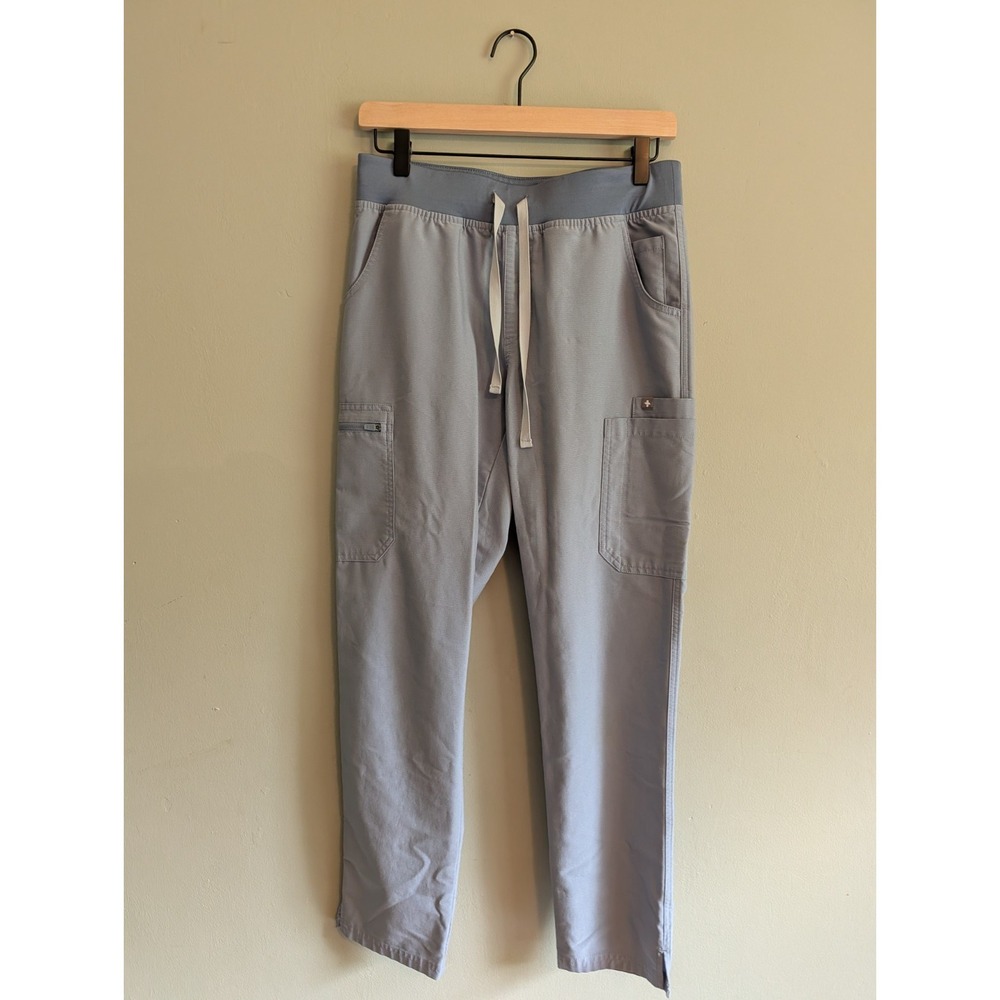 FIGS Light Blue Scrub Pants Women S Technical Collection‎ Drawstring Straight